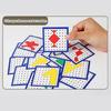 Fun Educational Toy With Wooden Geoboard And Elastic Rubber Bands for Kid Fine Motor Skills Logical Thinking Development