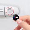 BBKZ6 For BMW M Power Performance F10 F31 E36 E39 E87 E90 X3 X5 E46 E87 Car Emblem Lock Keyhole Decoration Protector Sticker Accessory