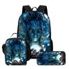 School Bag High Quality Large Capacity Combination Student Burden Reduction Ridge Protection Simple Men'S And Women'S School Bag