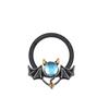 Stainless Steel Bee Nose Ring Seamless Ring Nose Droplet Oil Bee Ear Cartilage Puncture