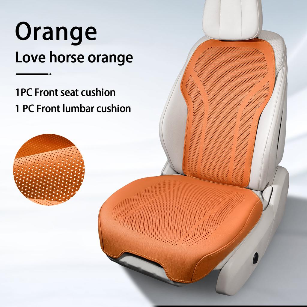 Cuscino Universale per Sedile Auto a Quattro Stagioni Tappetino Protettivo in Pelle Spugna Traspirante ad Alto Rimbalzo Coprisedile Accessori Interni