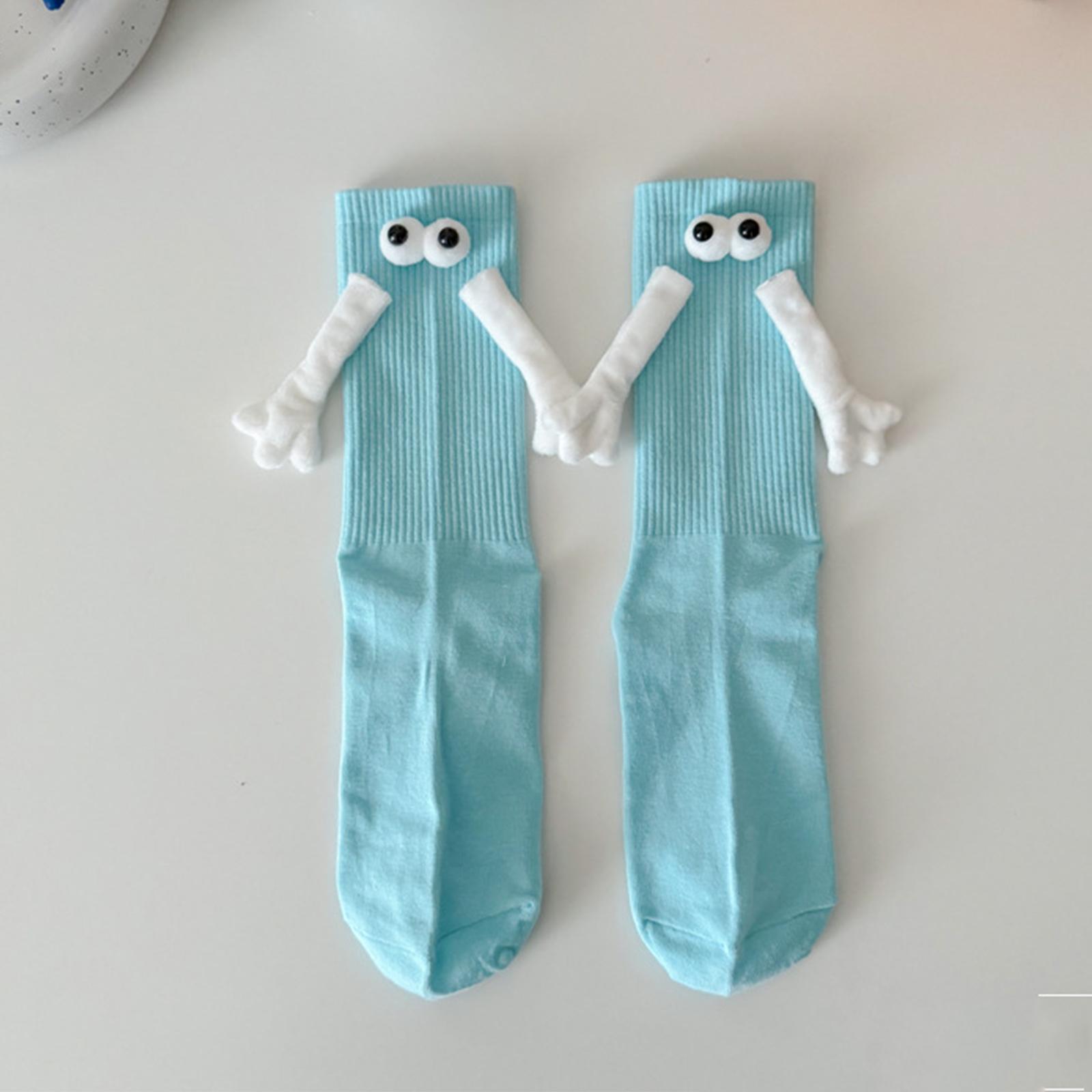 

Ladies Candy Colored Cartoon Socks, Cute Magnetic Holding Socks, Colorful Personalized Socks One Size