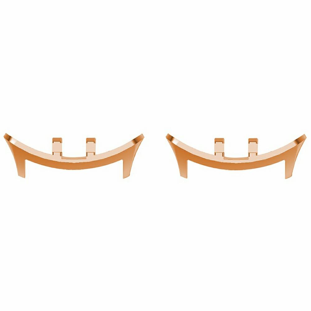 1 Pair For vivo Watch 5/iQOO Watch 5 Metal Watch Band Connectors 20mm Inner Diameter