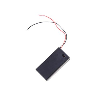 1 Pcs Support de Batterie 9V Avec Interrupteur Marche/Arrêt Boîtier 9 Volts Pack Alimentation Bascule