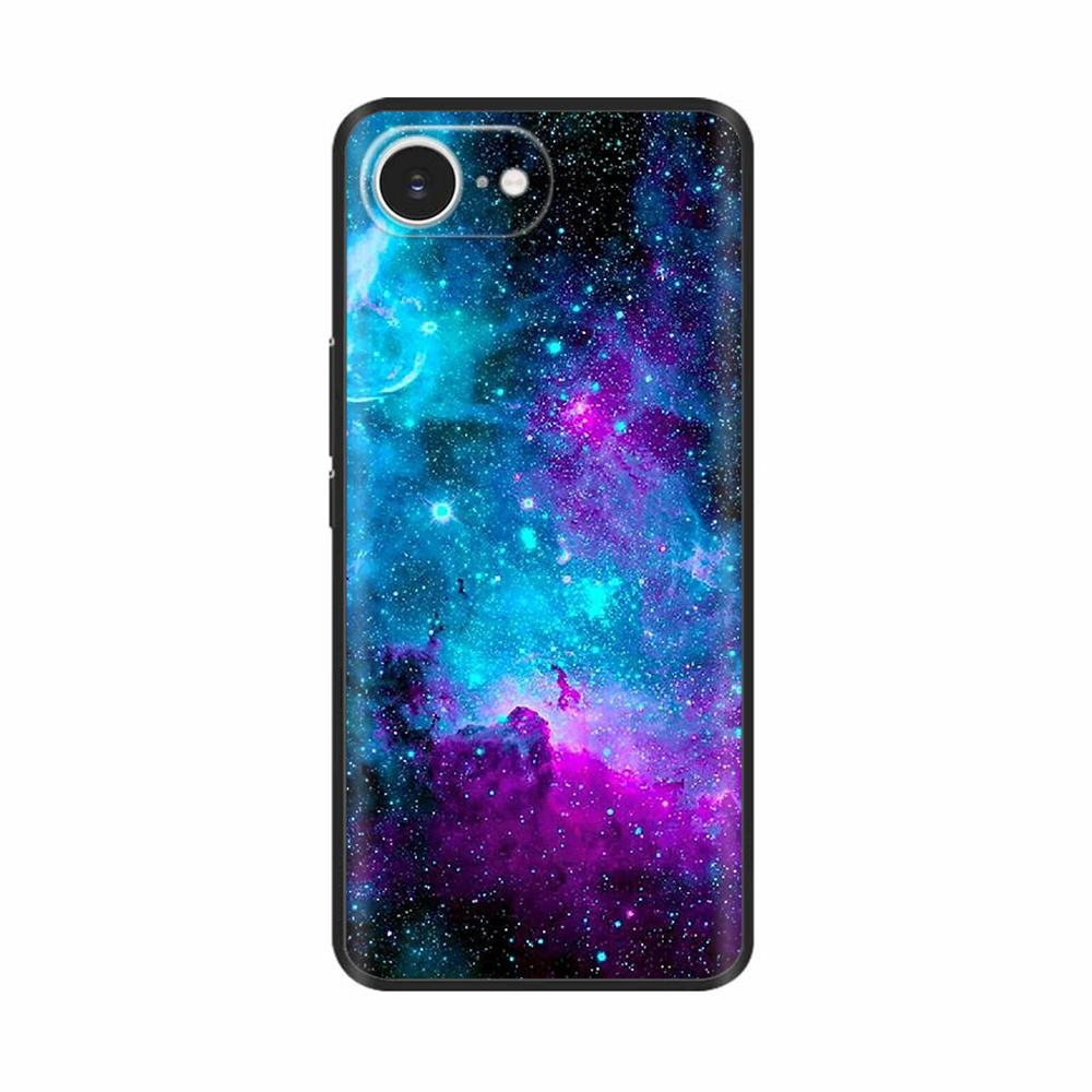 Luxus Silikon Hülle Für iPhone 16e SE 2025 Rückabdeckung auf Für Apple SE4 iPhone 16E A3409 Handy Hüllen Blumen Bemalte Hüllen Schale