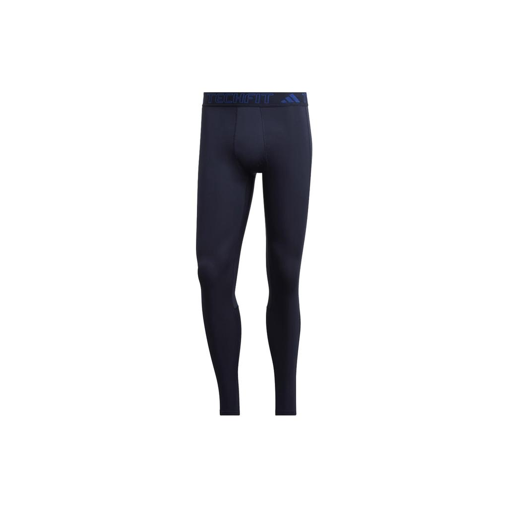 adidas Techfit Edző Hosszú Leggings Sportnadrág Férfi Sötétkék HD3522