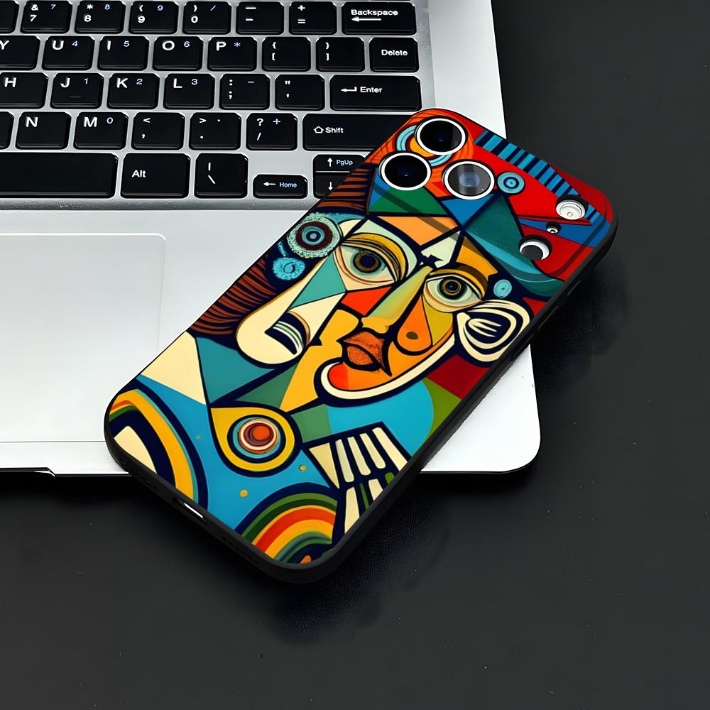 Artist Pablo-Picasso Phone Case For IPhone 17 Air 16 E Pro Max 15 14 13 Mini 12 Pro 11 Max Plus Black Soft Shell