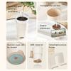 Removable Suction Cup Water Cup Holder Anti-Spill Stationery Organizer Desk Drinks Stand  Cans