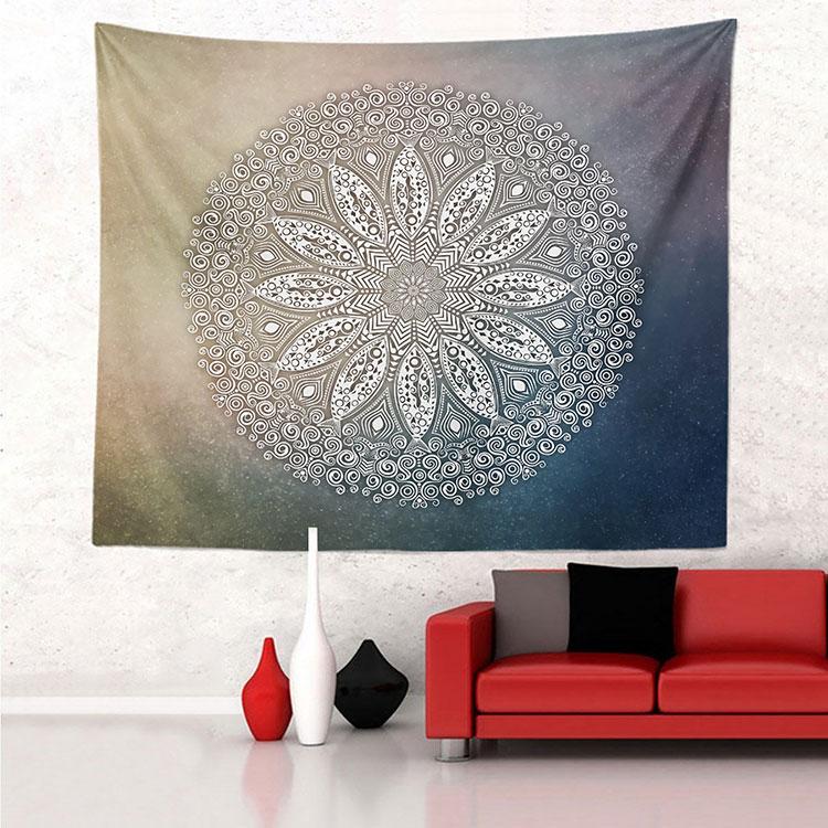Custom Printed 60*120cm Europe Style Decorative Hanging Wall Tapestry Customizable