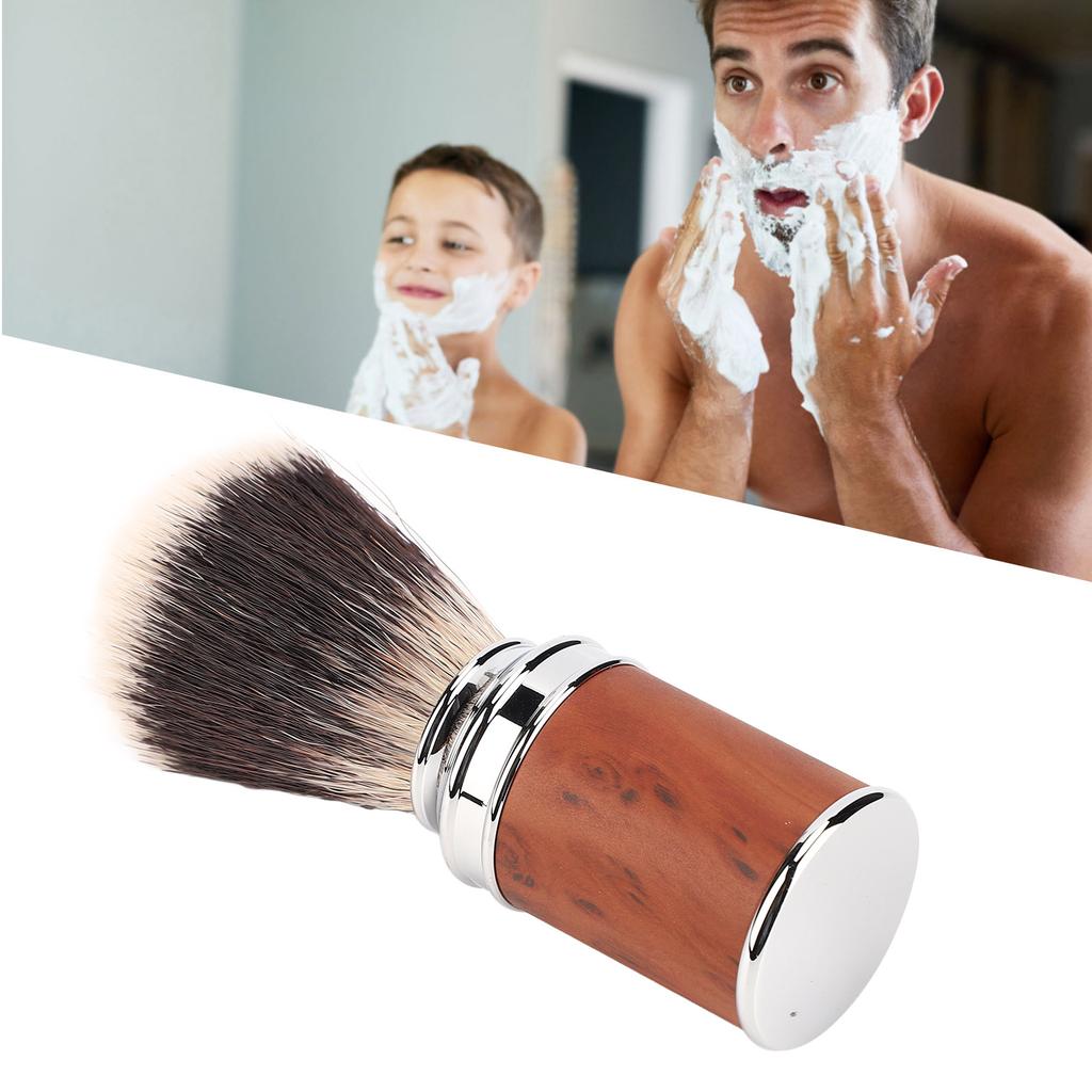 Shaving Brush Professional Men Soft Nylon Hair Shaving Brush Face Grooming Tool for Home Hair Salon