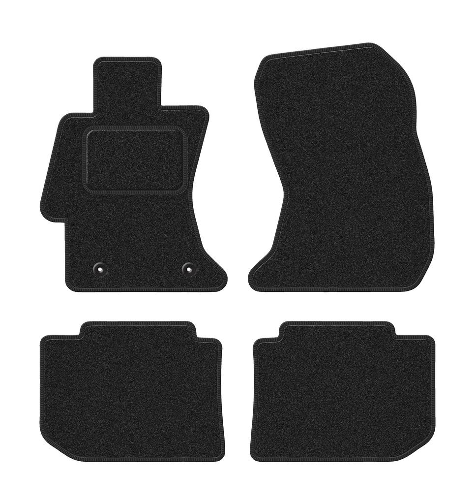 Dywaniki samochodowe welurowe do: Subaru Impreza IV hatchback, sedan (2011-2016) anthra