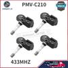 4PCS TPMS Tire Pressure Monitor Sensor 433MHZ PMV-C210 42607-02031 For Lexus CT ES GX LS NX RX Toyota Corolla Auris Prius Verso