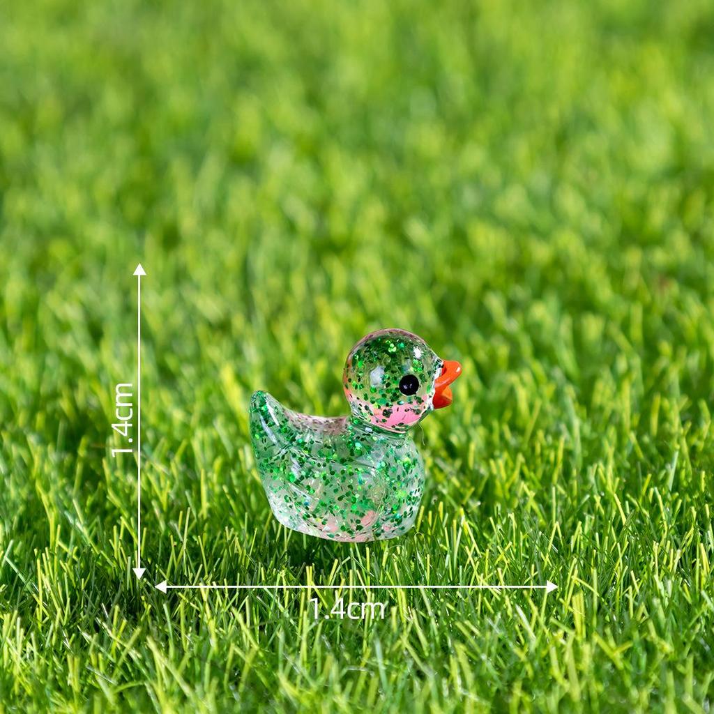 Pryskyřičná svítící kachna DIY komponenty pro šperky a vlasové doplňky