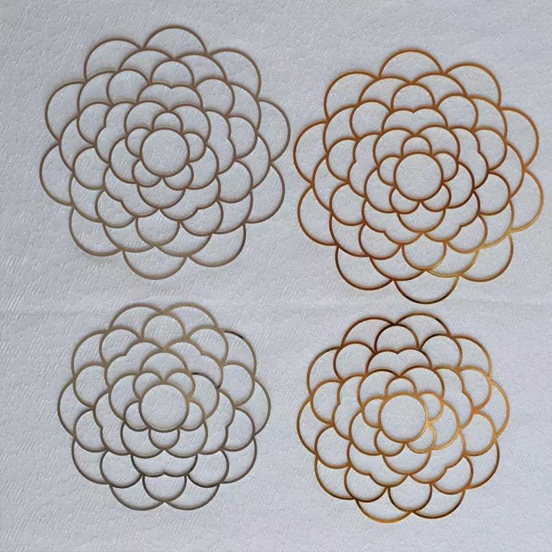 10-20cm Spiral Ikebana Stem Holder Vase Flower Arrangement Tools Accessory Spiral Stem Holder Grid Can DIY Bending Floral Frog