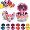 3D Printed Dragon Egg Mini Cute Dragon Random Face Surprise 3D Printed Animal Set Executive Home Office Decoration Birthday Gift
