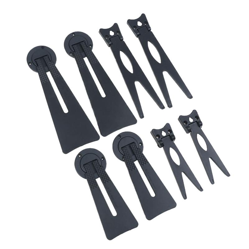 10 Stück Kunststoff Bilder Fotorahmen Spiegel Display Staffelei Rückwand Rückwand Halter Sockel Halterung Aufstellbein Heimdeko