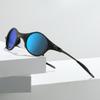 Mars Sand Black Punk Retro Metal Mirror