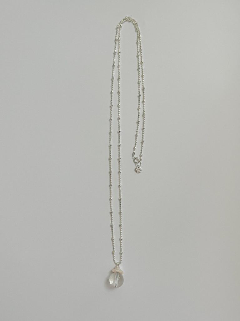 Sosoo Quartz And Pearl Layered Necklace