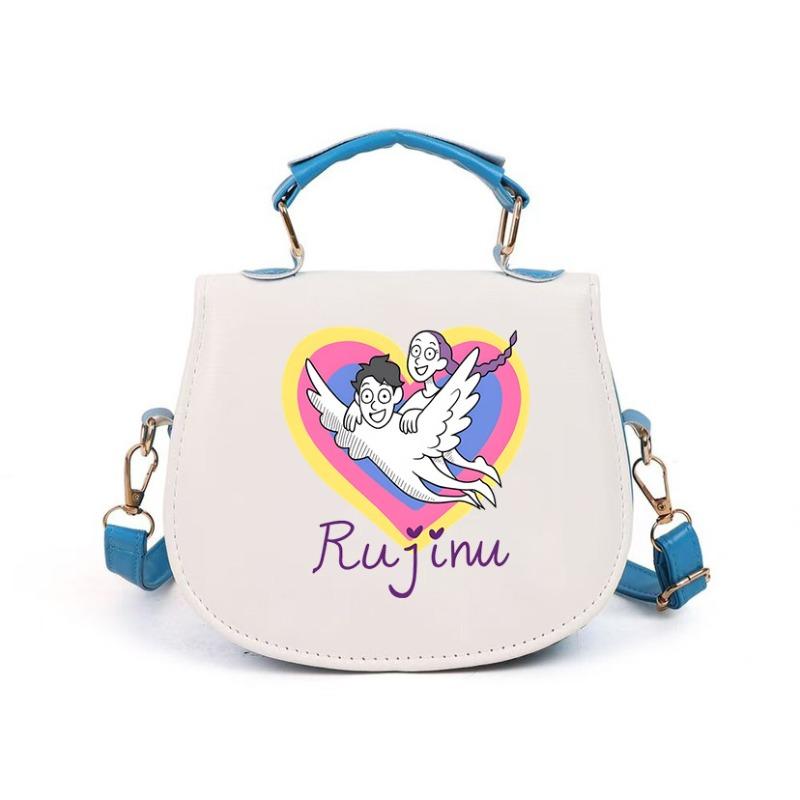 Animation Cartoon Peripheral Printing Fashion Shoulder Bag Going Out Portable Handbag Casual Versatile