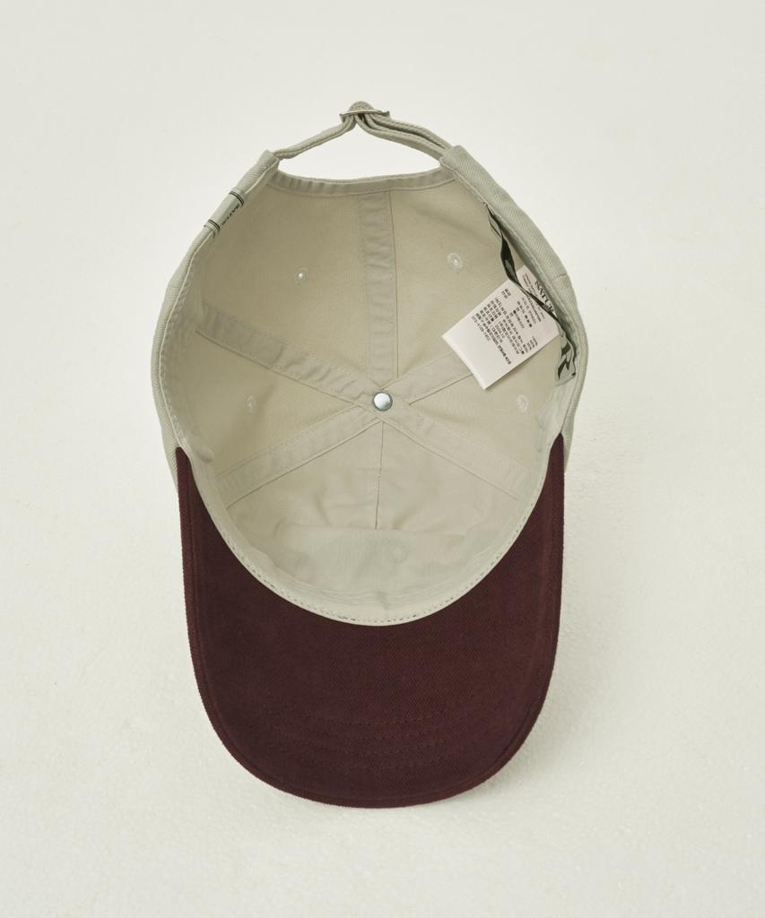 Seteo Bon Voyage Contrast 5 Panel Ball Cap Burgundy