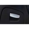 Silver Steel Main Driver Storage Box Handle Cover Trim For BMW 5 Series 2018-22