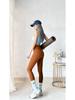 Lulu Elastic Fitness Pants: Women's Quick-Drying, Hip-Lifting Yoga and Running Tights for Spring and Summer.