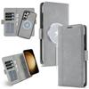 2 in 1 Wireless Charging Magnetic Case for Samsung Galaxy S25 Ultra S24 Plus S23 S25U S24U Wallet Cash Cards Slot Phone Cover
