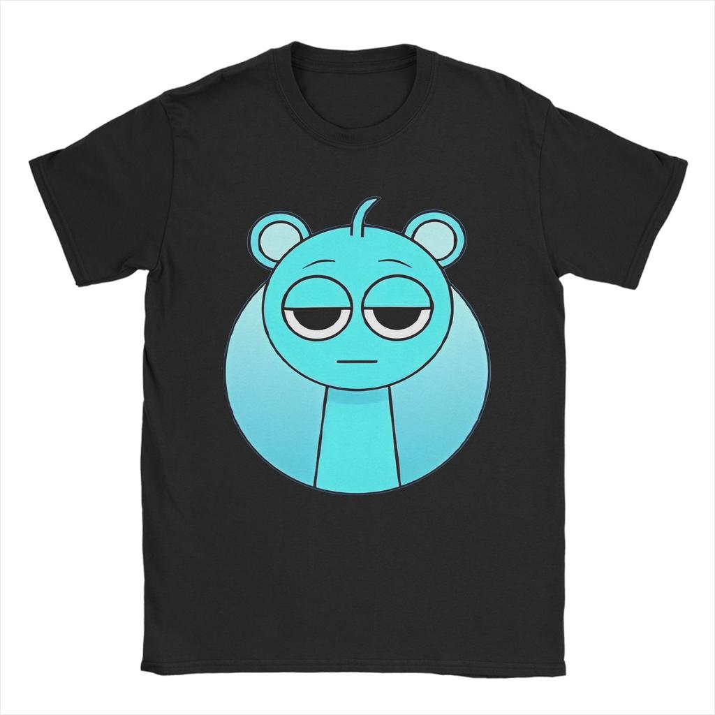 Novelty Sprunki TShirt Unisex Unisex Round Neck Pure Cotton T Shirts Short Sleeve Tee Shirt Adult Clothes