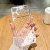 Transparent Clear Lavender Phone Case For Apple Iphone 17 Pro Max 16 15 14 Plus 17Air Rose Flower Oil Painting Shockproof Cover