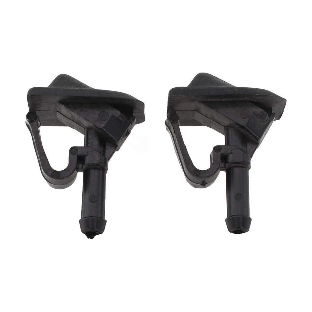 2pcs Windshield Washer Nozzle Jet 55156728AB For Jeep For Wrangler JK 02-12 Plastic Windscreen Wipers Replacement Parts