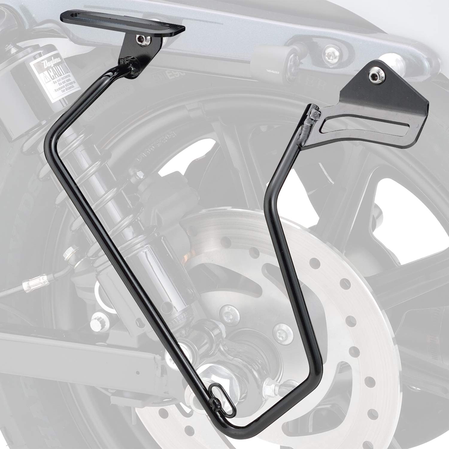 

Боковая сумка для мотоцикла Daytona для серии Left Side Saddle Bag Support LINK Gloss Black 99961 Harley-Davidson XL1200/883 (04-20)