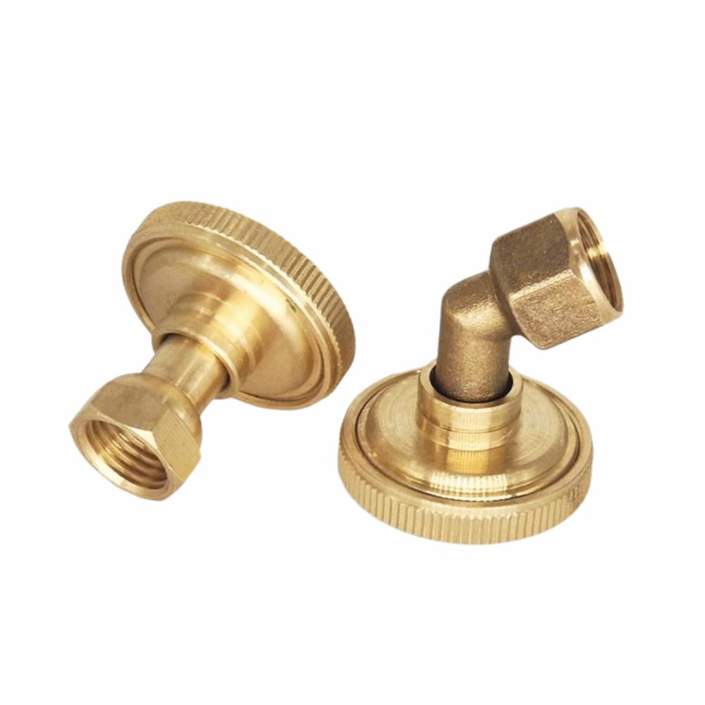 2pcs Heavy Duty Misting Nozzle Brass Misting Fitting Durable Watering Spray Nozzle  Flower Watering