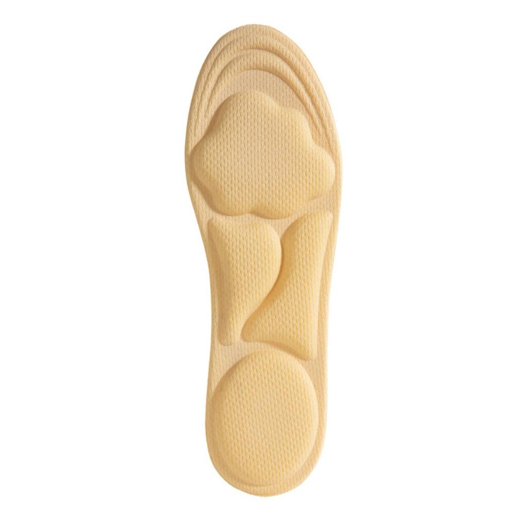 Soft and Cushioned 10mm Breathable Insoles for Men and Women - Ideal for High Heels  Sports Shoes  and Casual Wear