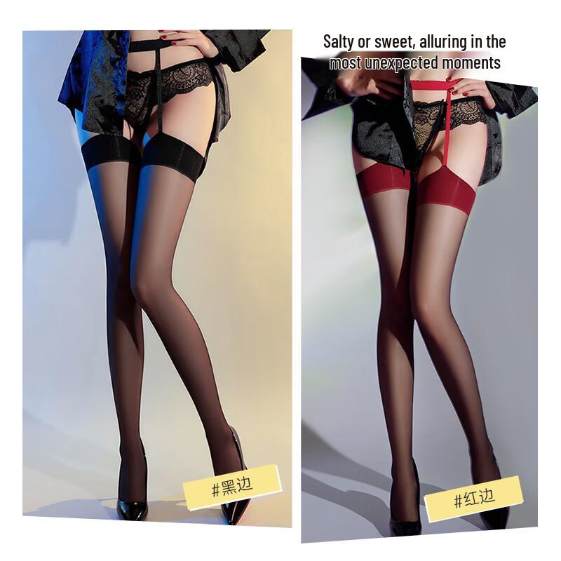 Langsha Sexy Over-the-Knee Suspender Stockings