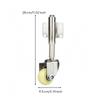 Gate Caster Compact with Mounting Plate Heavy Duty for Gates, Office