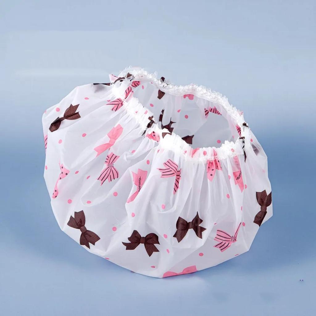 2 extra große Badekappen, perfekt für jede Haarlänge und -dicke, wasserdicht