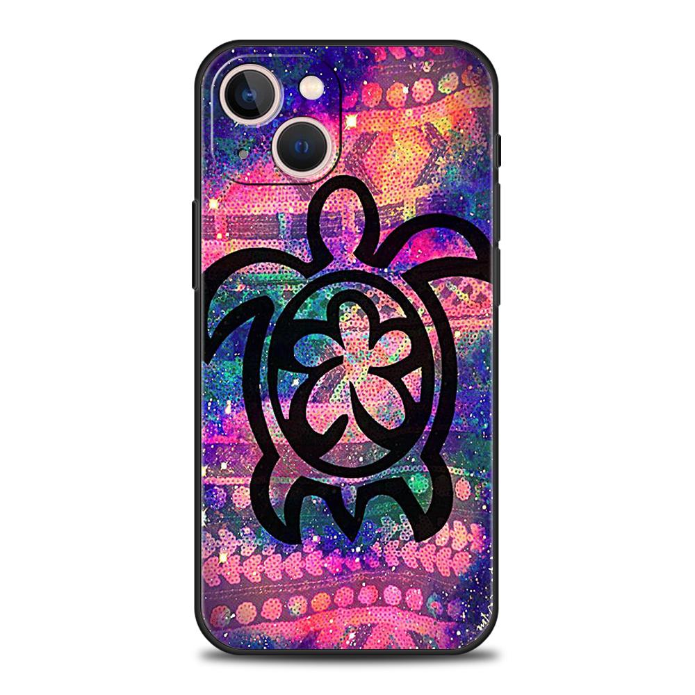 Little Turtle Phone Case for iPhone 16 15 14 13 12 Pro Max 11 Pro Max 7 8 Plus XS XR Shockproof Soft Shell Coque Capas Bag
