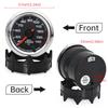 52mm 7 Color Backlight Oil Temperature Gauge 40 140℃ 12V Pointer Oil Temp Meter 1/8NPT Sensor Universal Petrol Car Accessories