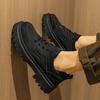 Herren neue Ganzjahres Übergröße Freizeitschuhe rutschfeste harte Sohle bequeme Outdoorschuhe Jugend Sport Mode Arbeitskleidung Schuhe
