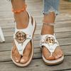 New Here-shaped Sandals for Women, Flat and Thick-soled Shoes for Women