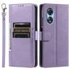 Cover for OPPO A78 5G,A78 4G Retro PU Leather Flip Wallet Phone Case Multi Card Slots