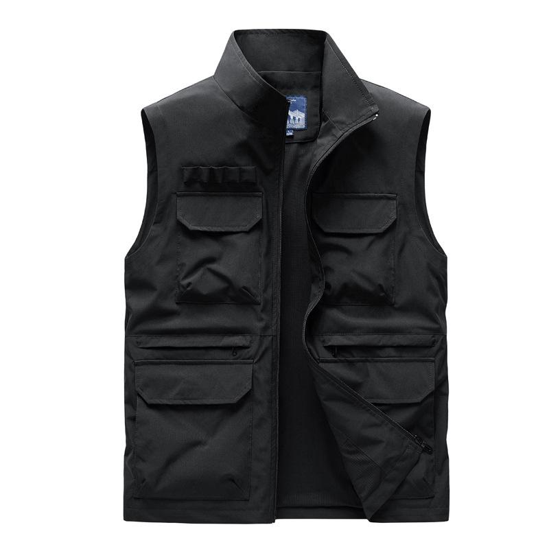 Workwear Summer Vest Vest Mens Photography Multi-pocket Fishing Safety Vest Horse Clip