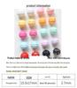 Colored/Solid Color Straight Hole Small Pineapple Beads for DIY Jewelry Making