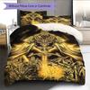 Elden Ring Veil Bedding Quilt Set Quilt Cover Pillowcase Home Decoration Birthday Gift (1 * duvet cover + 2 * pillowcase, without core)