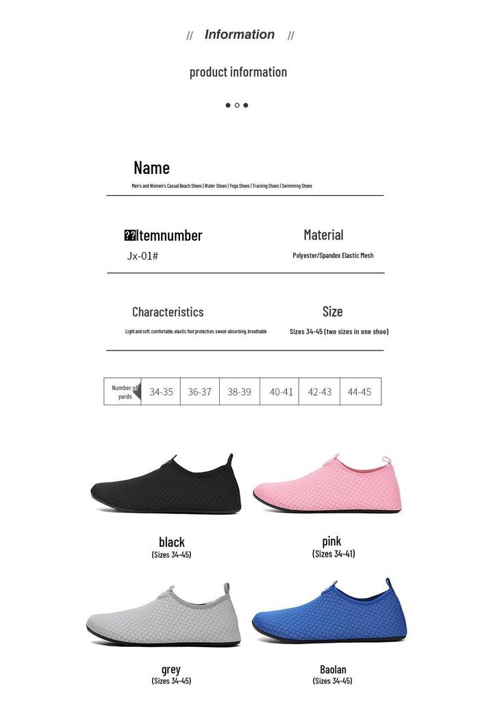Unisex Quick-Dry Snorkeling & Yoga Shoes: Anti-Slip, Thin-Soled Beach & Diving Socks for Swimming & Wading