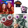 Crazy Party Halloween Headband With Ghost Theme Pumpkin Head Clip Halloween Decorations