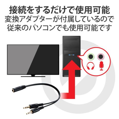 ELECOM Gaming Headset Wired 3.5mm with Microphone [PS5 / PS4 / Switch] Lightweight Binaural Overhead 50mm Driver Controller Included Red HS-G01RD