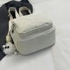 New pu soft leather dual-purpose crossbody breast bag women's fashion trend printed shoulder bag texture small backpack