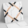 Self-Adhesive Vinyl Tiles Geometric Marble Patterns 9x30x30 cm