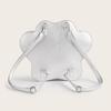 Cat Paw Ita Bag Pin Doll Display Backpack Transparent Pouch Backpack for Cat Lover Gift Street Daily Outings